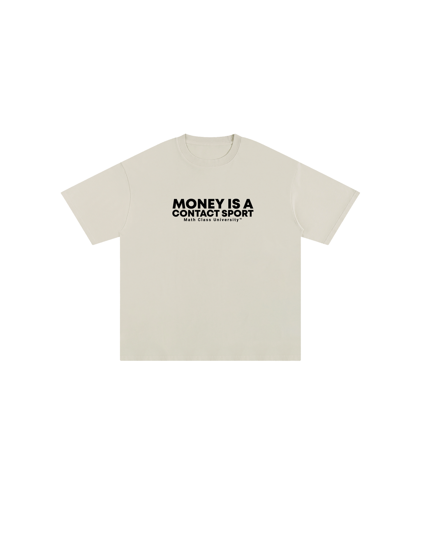 Money Is A Contact Sport - Oversized Tee